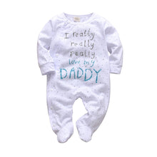 Load image into Gallery viewer, Modern Printed Baby Boys and Girls Romper Cotton Long Sleeve Jumpsuit for Infant Clothing Newborn Baby Kids
