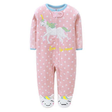 Load image into Gallery viewer, Home Love Romper Fleece Jumpsuit For Newborn Baby Boys And Baby Girl  New Born Baby Clothes
