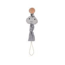 Load image into Gallery viewer, Modern Handmade Pacifier Chain Baby Teething Chains Crochet Rabbit Panda Beads Wooden Clips Wood Tiny Rod  For Kids
