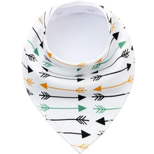 Load image into Gallery viewer, Baby Bibs Triangle scarf Cotton Cartoon Child Bandana Bib Dribble Bibs Newborn BIb for Kids
