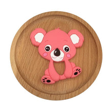 Load image into Gallery viewer, 1pc Unique Baby Koala Silicone Teether Teething Chew Toy   Nursing Tool Pendant Food Grade Silicone
