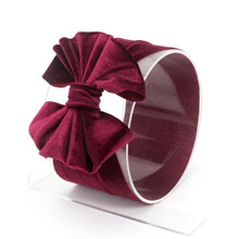 Load image into Gallery viewer, Baby Headband Big Bowknot Baby Girl Bright Colors Headband For Newborn Bow Hair Band Children Head Wrap Hair Accessories
