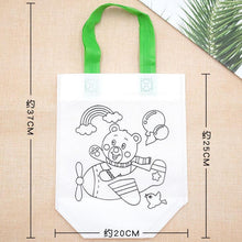 Load image into Gallery viewer, 6Pcs Antistress Children Eco-friendly Graffiti Bag Kinderarten For  Hand Paiting For Kids
