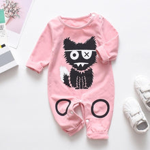 Load image into Gallery viewer, Baby Clothes Boys Girls Romper Floral Dinosaur Car Printed Long Sleeve Cotton Romper Kids Jumpsuit Playsuit For Kids
