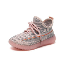 Load image into Gallery viewer, Boys Girls Fashion Sneakers Baby/Toddler/Little Kids Leather Trainers Children School Sport Shoes Soft Running Shoes
