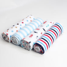Load image into Gallery viewer, Baby Blanket Set 100% Cotton Flannel Baby Swaddles Soft Newborns Blankets Baby Blankets Baby Swaddle Wrap
