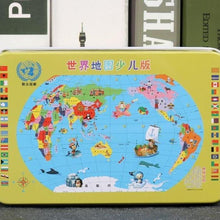 Load image into Gallery viewer, New 60 Pieces Wooden Toys Puzzle Kids Toy Cartoon Animal Wood Toys Puzzles For Child Early Educational Learning Toys for Children
