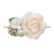 Load image into Gallery viewer, Handmade Luxury Pearl Baby Headbands Bundle Nylon Elastic  Newborn Hair Accessories for Girls Kids
