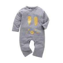 Load image into Gallery viewer, Baby Boy Rompers Long Sleeve Deer Head Infant Newborn Jumpsuit Outfits For Girls and Boys Pajamas
