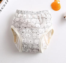 Load image into Gallery viewer, 8-layer Pants Baby Diapers Reusable Training Pants Washable Cloth Diapers Waterproof Pants Nappies  With Leak-proof Side
