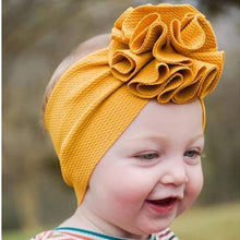 Load image into Gallery viewer, Luxury Modern printed Baby Girls Bow Hairband Turban Knot  Headband Girl Headwear Newborn Girl Turban Hairband For Girls
