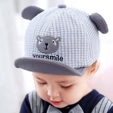 Load image into Gallery viewer, Modern Baby Boy Cap Embroidery Number Baby Baseball Cotton Sun Hat For Boys Sport Cap
