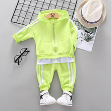 Load image into Gallery viewer, Baby Boys Costume Letter Tracksuit Tops Pants 2PCS Children Boy spring Outfits In Modern Sport Deisgn Made for Kids
