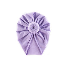 Load image into Gallery viewer, Infant Baby Headbands Solid Cotton Knot Turban Headband For Girls  Beanie Hat Headwear For Girls
