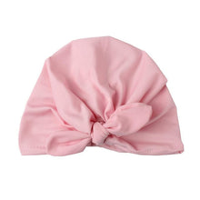 Load image into Gallery viewer, Luxury Modern Donut Baby Beanie Turban Hat Baby Cap Cotton Fruit Print Floral Toddler Baby Girl Cap Design
