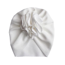 Load image into Gallery viewer, Flower Baby Hat Soft Cotton Hat Turban for Baby Girl Infant Toddler Newborn Baby Cap Headwraps

