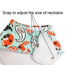 Load image into Gallery viewer, Baby Bibs Triangle scarf Cotton Cartoon Child Bandana Bib Dribble Bibs Newborn BIb for Kids
