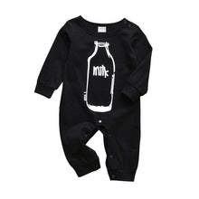 Load image into Gallery viewer, Newborn Baby Rompers Pajama Cotton Cute Letter I Love Daddy and Mummy Long Sleeve rompers Clothes For Baby Kids
