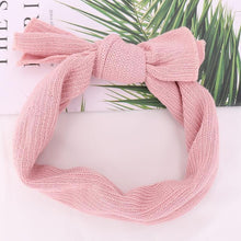 Load image into Gallery viewer, Modern Bowknot Baby Headband Elastic Turban Baby Girl Headbands Baby Girls Bow
