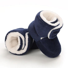 Load image into Gallery viewer, Newborn First Walkers Unisex Cozy Bootie Winter Warm Infant Toddler Crib Soft Autumn Shoes

