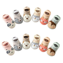 Load image into Gallery viewer, Luxury Modern Baby Socks Infant Walk Socks Toddler Floor Non-slip Cute Cotton Shoes 6 Colors Polyester Socks For Kids

