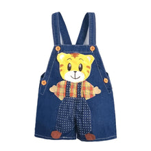 Load image into Gallery viewer, Modern Cartoon Baby Clothing Boys &amp; Girls Jeans Overalls Shorts Toddler Infant Rompers For Kids In Fashion Deisgn
