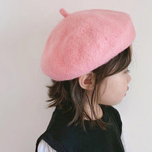 Load image into Gallery viewer, Modern Art Baby Hat for Girls Candy Beret Hat Kids Caps for Girls In elegant caps
