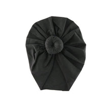 Load image into Gallery viewer, Infant Baby Headbands Solid Cotton Knot Turban Headband For Girls  Beanie Hat Headwear For Girls
