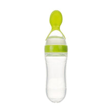 Load image into Gallery viewer, Baby Feeding Bottle Squeeze Feeding Spoon Milk Bottle Baby Training Feeder Food Supplement For Baby
