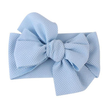 Load image into Gallery viewer, Elastic Candy Solid Color Head Wrap Newborn Head bands Bowknot Bows for Baby Girl Hair Accessories
