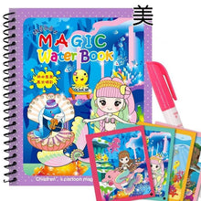 Load image into Gallery viewer, Early Education Montessori Painting Drawing Board For Kids Toys Coloring Book Doodle &amp; Magic Pen Magic Water Drawing Book
