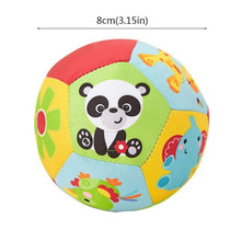 Load image into Gallery viewer, Animal Ball Soft Plush Baby Mobile Toys With Sound Baby Rattle Body Building Ball Newborn Educational Toys For Kids
