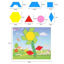 Load image into Gallery viewer, 250pcs Wooden Geometric Clever Board Puzzle 3D Board Toy Baby Early Educational Learning Toys for Children Game (Multicolor)
