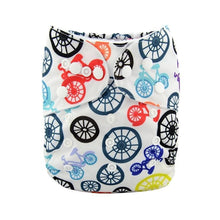 Load image into Gallery viewer, Baby One Size Fits All Reusable Baby Cloth Diaper with  Microfiber Insert Diaper For Baby Boys and Baby Girls In Modern New Printed Design
