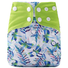 Load image into Gallery viewer, Comfortable Reusable One Size Pocket Adjustable Baby Nappies Inner Cloth Breathable Diaper
