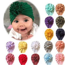 Load image into Gallery viewer, Baby Girls Head Wrap Turban Headbands Hair Accessories For Girls Baby Kids elegent Design  Bow
