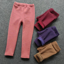 Load image into Gallery viewer, Kids Pants Small Dot Plus Girls Leggings Children's Girl Cotton Stretch Trousers Children Clothing

