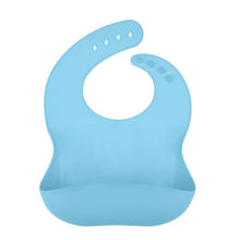 Load image into Gallery viewer, Food Grade Silicone Baby Bibs Waterproof Bib for Newborn Boy Girl Feeding Towel Burp Cloth For Kids
