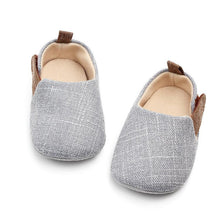 Load image into Gallery viewer, Baby Unisex Shoes Infant Soft First Walkers Nonslip Indoor Outdoor Shoes Cotton Fabric Prewalkers
