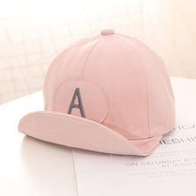 Load image into Gallery viewer, Cotton Baby Adjustable Letter Baseball Caps For Boys &amp; Girl Hats Children Snapback Hip-Hop Sun Hat In Modern Style
