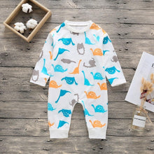 Load image into Gallery viewer, Newborn Baby Boys Girls Rompers cute Animal Printed Long Sleeve Winter Cotton Kid Jumpsuit Playsuit Outfits Clothing

