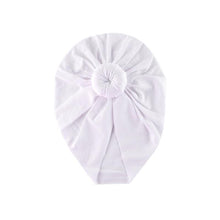 Load image into Gallery viewer, Infant Baby Headbands Solid Cotton Knot Turban Headband For Girls  Beanie Hat Headwear For Girls
