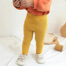 Load image into Gallery viewer, Baby Girls Leggings Cotton Pants Spring Autumn Kids Girls Pants Fashion Solid Long Trousers Children's Pants
