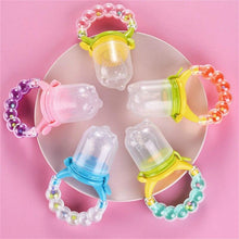 Load image into Gallery viewer, Pacifier Fresh Food Nibbler Silicone Baby Infant Fruit Feeder Toddler Baby Feeding Pacifier For Kids

