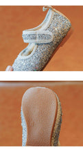 Load image into Gallery viewer, Princess Baby Girls Winter Warm Kids Shoes Hook Loop Soft Non Slip Toddler Children Ballet Shoes
