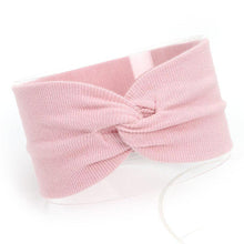 Load image into Gallery viewer, Modern New Trend Girls Winter Autumn Headband Twisted Knotted Soft Elastic Baby Girl Soft Elastic Turban Headband For Girls
