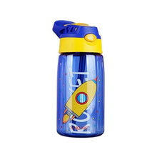 Load image into Gallery viewer, Kids Cartoon Leakproof Creative Baby Feeding Water Cup With Straws For Children Bright Colors Durable Kid Bottles
