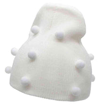 Load image into Gallery viewer, Modern Trend Big Bows Knitted Baby Girl Hat Cap Warm Kids baby winter Hat For Girls
