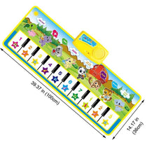 Load image into Gallery viewer, Musical Mat With Animal Voice Baby Piano Playing Carpet Music Game Instrument Toys Early Educational Toys For Kids
