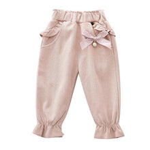 Load image into Gallery viewer, Clothing for Baby Girls Pants Dot Polka Bow Ruffles Casual Trousers Girls Princess Long Pant Children Clothes

